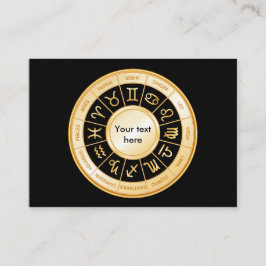 Horoscope Mandala Visitkort
