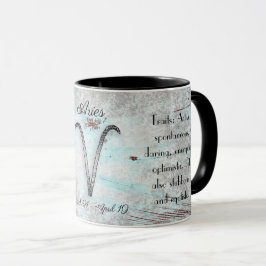 Horoscope Sign Aries Mugg