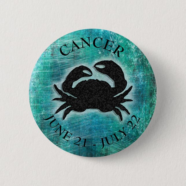 Horoscope Sign Cancer Zodiac Astrology Knapp (Framsida)