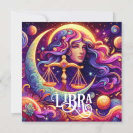 Horoscope Sign Libra Zodiac Etheral Mystical Art