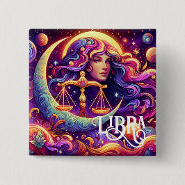 Horoscope Sign Libra Zodiac Etheral Mystical Art Knapp