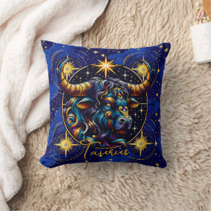 Horoscope Sign Taurus Zodiac Astrology Kudde