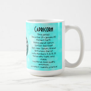 Horoscope Signal Capricorn Birthday Kaffemugg