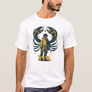 Horoscope-tecken Cancer T Shirt