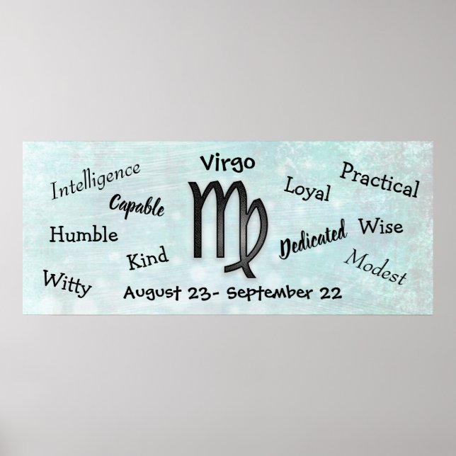 Horoscope Våg Poster (Framsidan)
