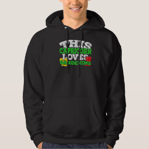 Horoscope Zodiac Sign Capricorn Kärlek  Hoodie