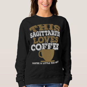 Horoscope Zodiac Sign Sagittarius Kärlek Coffee T Shirt