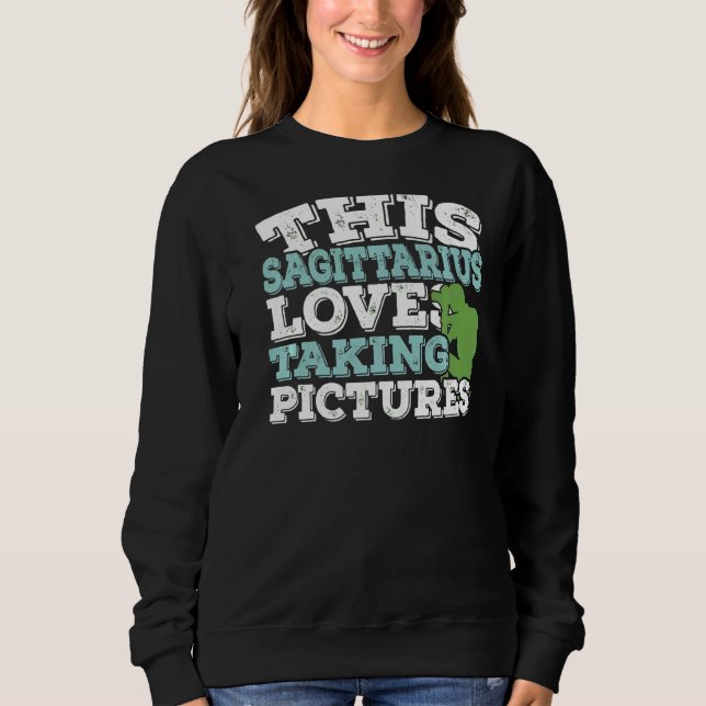 Horoscope Zodiac Sign Sagittarius Kärlek tar Pc T Shirt (Framsida)