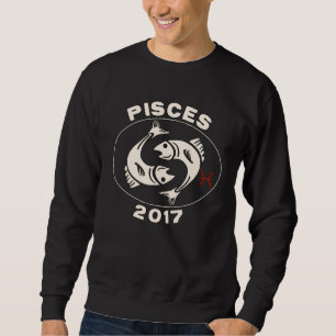 Horoskop Stjärntecken Fisk Fiskar 2017 Lång Ärmad Tröja