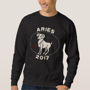 Horoskop Stjärntecken Väduren 2017 Lång Ärmad Tröja