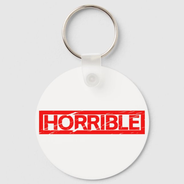 Horrible Frimärke Nyckelring (Framsida)