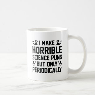 Horrible Science Puns Kaffemugg