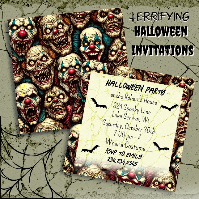 Horrifying Clowns Halloween fest (Skapare uppladdad)