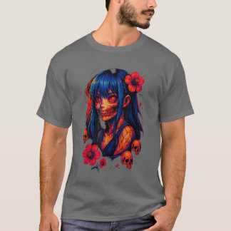 Horror Anime Manga Japan Japanese Creepy Kawaii Go T Shirt