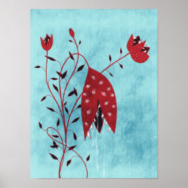 Horror Art Creepy CarnivorPlant Poster