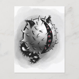 Horror Art Mörk Fantasy Monster Vykort