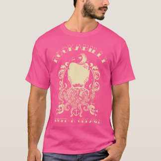 Horror Art - Rockabilly Pompadour Octopus - Psycho T Shirt