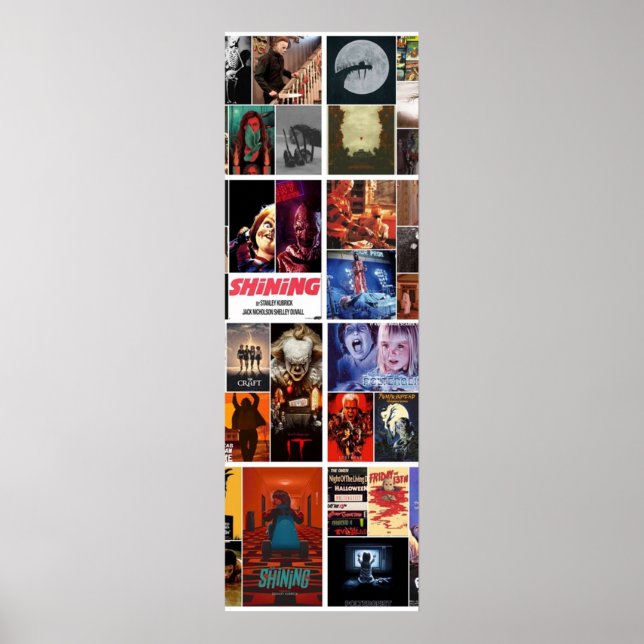 Horror collage poster (Framsidan)