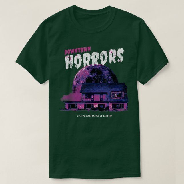Horror Core Haunted House Scary House The T Shirt (Design framsida)