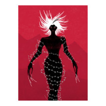 Horror Demon Girl Witchy Goth