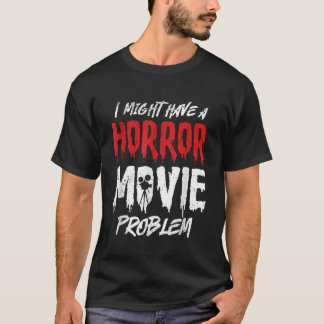 Horror Film Design för en skräckfilm Älskare T Shirt