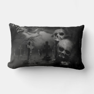 Horror Fläkt - Gothic Graveyard Lumbarkudde
