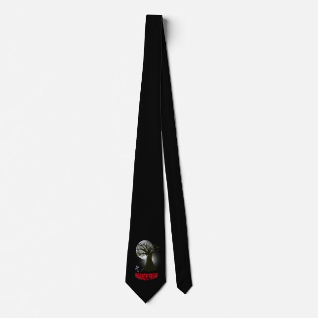 Horror Freak Halloween Black Tie Slips (Framsida)