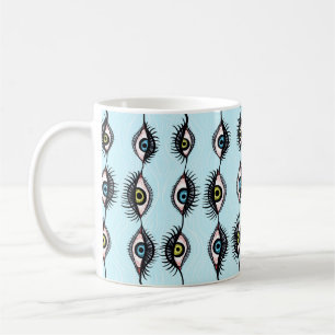 Horror gotsisk äckel witchy öga kaffemugg
