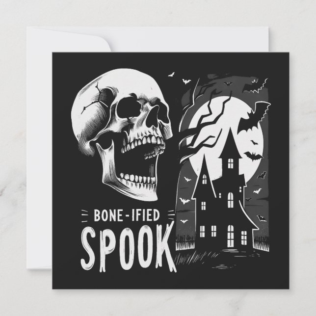Horror Halloween Julkort (Framsida)
