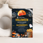 Horror Halloween Scary Movie Night Födelsedagsfest Inbjudningar<br><div class="desc">Fira en fang-tastic-födelsedag med våra Halloween-temade inbjudningar! Perfekt för att skapar din lilla födelsedag extra magisk och minnesvärd. Hämta,  skriv ut och låt party börja! 🎈 🎂 👻 14SE A</div>