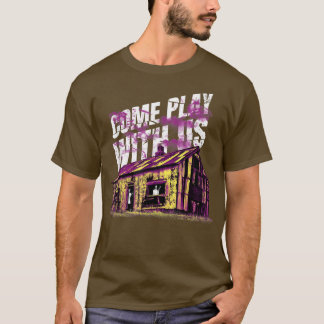Horror Haunted House Halloween T Shirt