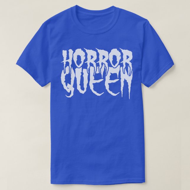 Horror Horror Queen T Shirt (Design framsida)