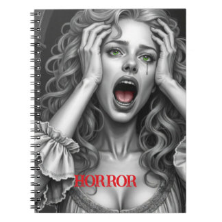 Horror Image Anteckningsbok