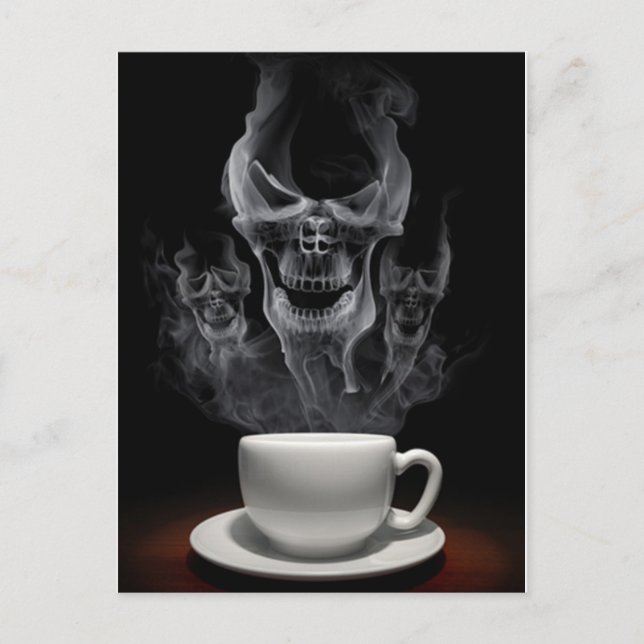 Horror Monster 1 Vykort (Framsida)