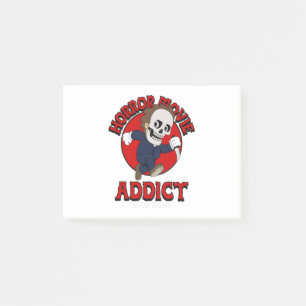 Horror Movie Addict Post-it Block