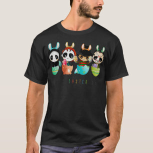 Horror Movie Chibi glad påsk talar om T Shirt