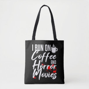 Horror Movie Fläkt Coffee Drinker Gift Tygkasse