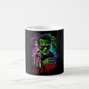 Horror Movie Frankenstein Monster, Halloween Kaffemugg