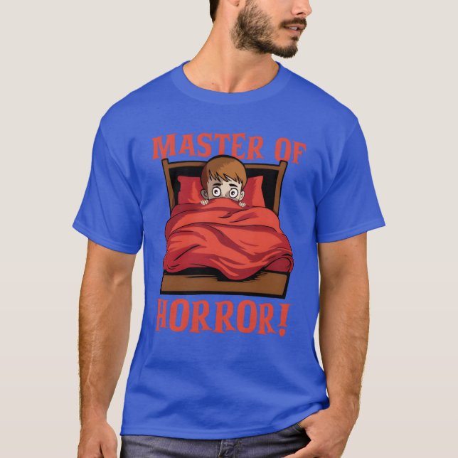 Horror Movie Gift Idea Scary Moviesrue Crime frien T Shirt (Framsida)