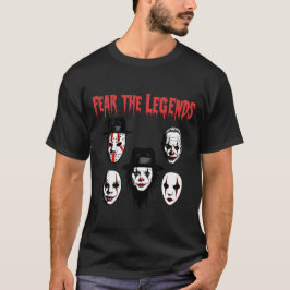 Horror Movie Legends Masks T Shirt