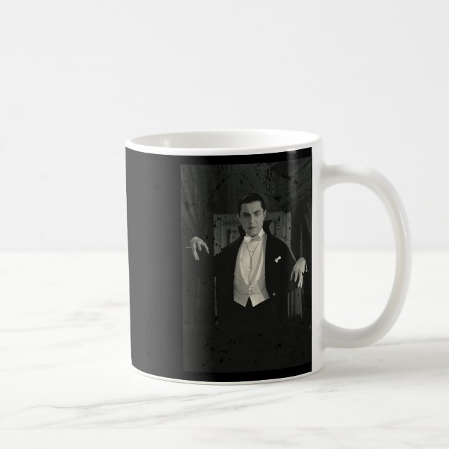 Horror Movie Monster Halloween Count Dracula Vampi Kaffemugg (Höger)