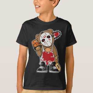Horror Movie Monster Lazy Halloween Costume Funny T Shirt