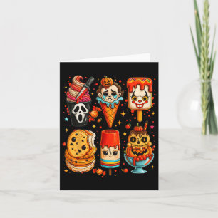 Horror Movie Summer Popsicle Halloween Ice Cream S Kort