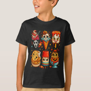Horror Movie Summer Popsicle Halloween Ice Cream S T Shirt