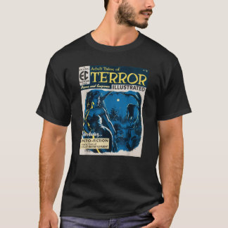 Horror Movie Vintage Pinup Girl Halloween Monster T Shirt