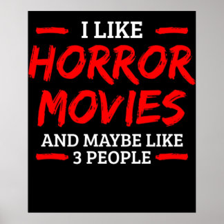 Horror Movies Horror Movie Fläkt Poster