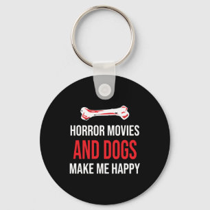 Horror Movies Hundar Nyckelring
