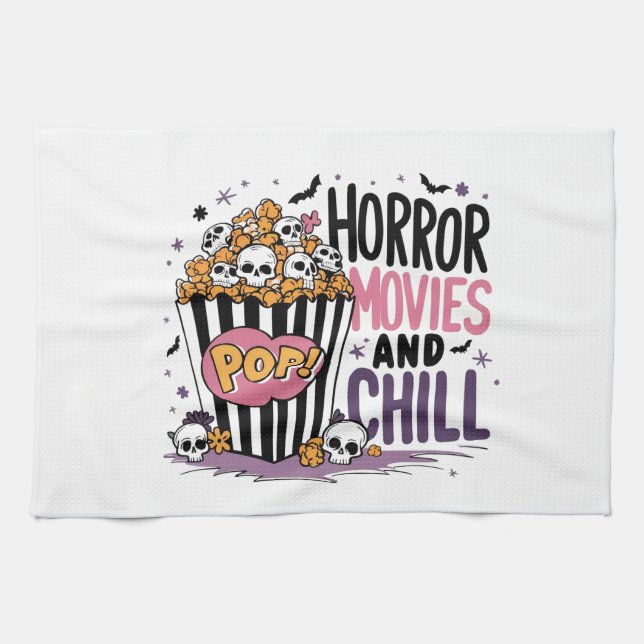 HORROR MOVIES OCH CHILL KÖKSHANDDUK (Horisontell)