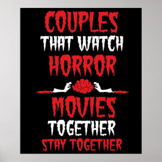 Horror Movies par Gift Poster