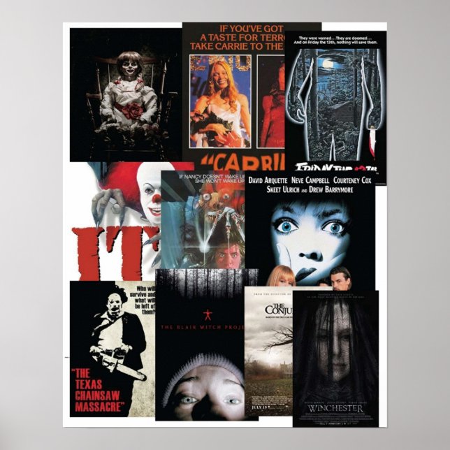 Horror Movies Poster (Framsidan)